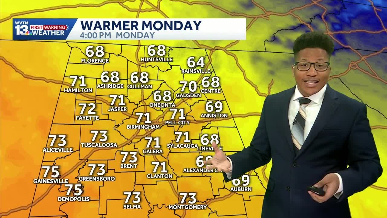 Warmer weather return's to Alabama's forecast next week, after one last freeze