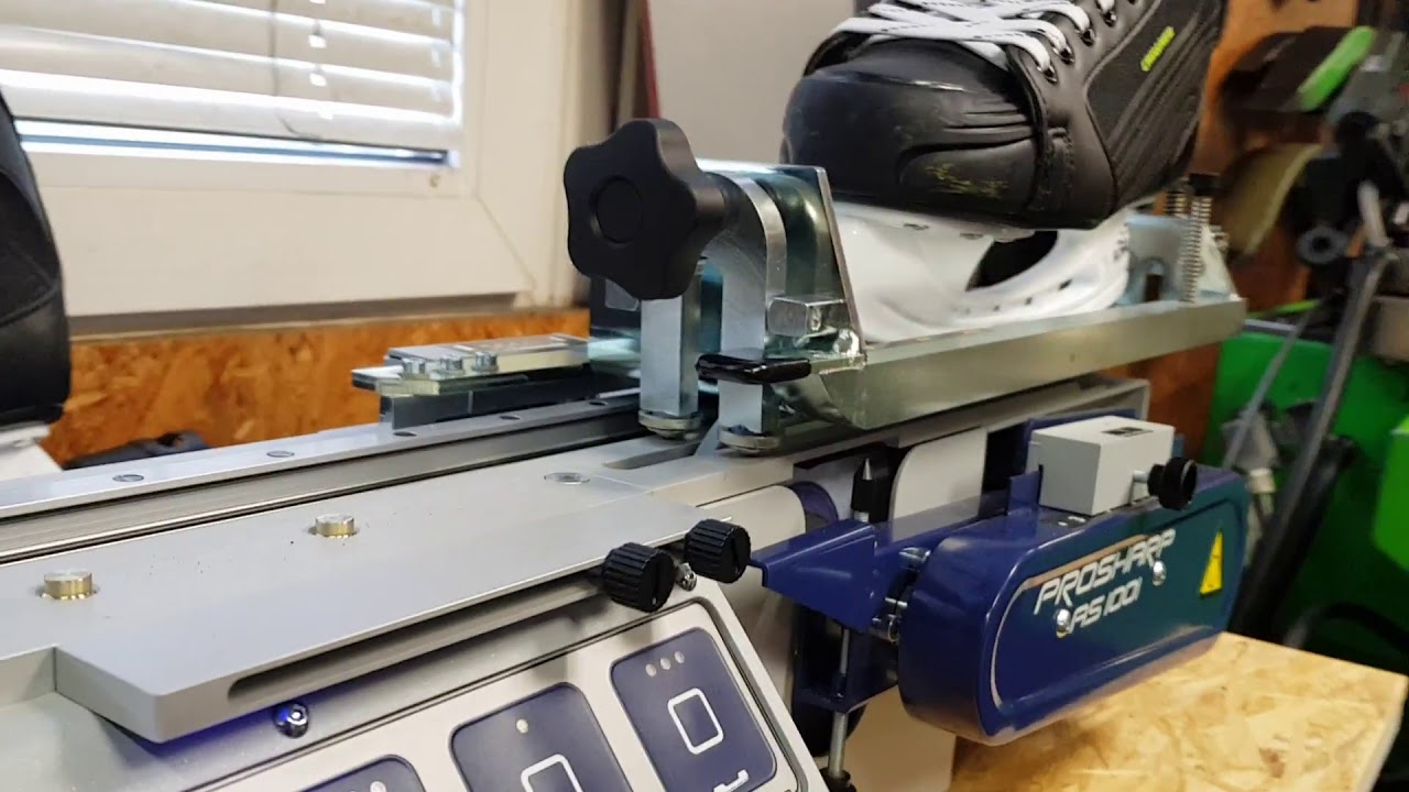 Švédský stroj na broušení bruslí - PROSHARP AS 1001