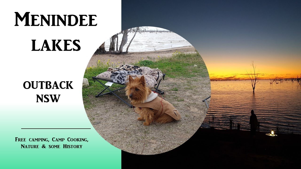 Our Dog-Friendly Caravan Escape to Menindee Lakes -  Free Campsites, Burke & Wills & Campfire Nights