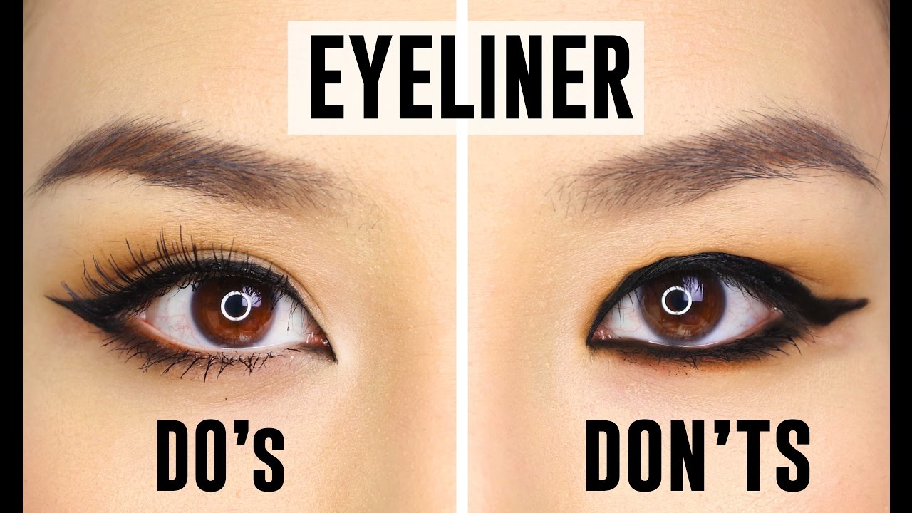 12 COMMON EYELINER MISTAKES YOU COULD BE MAKING | Do's and Dont's