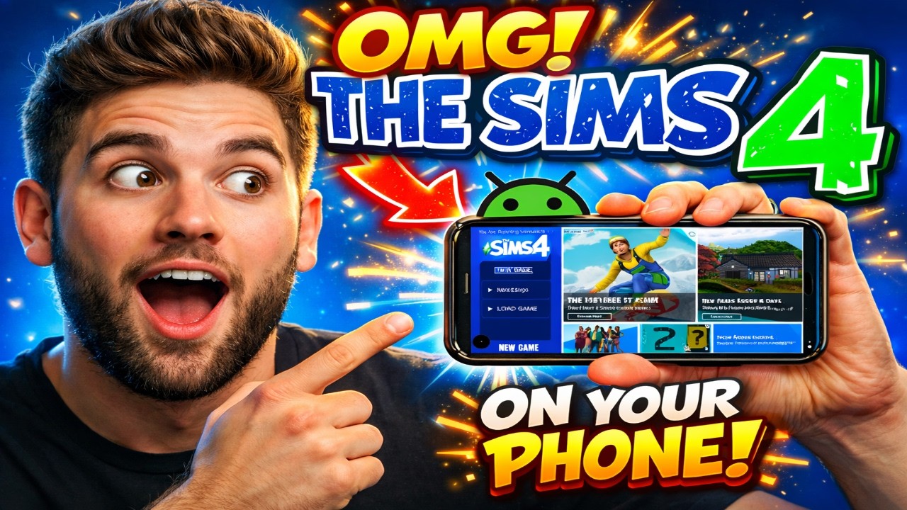 🎮 I FINALLY Found The Sims 4 Mobile 📱 Download for iPhone & Android (Mobile Gameplay Reveal)