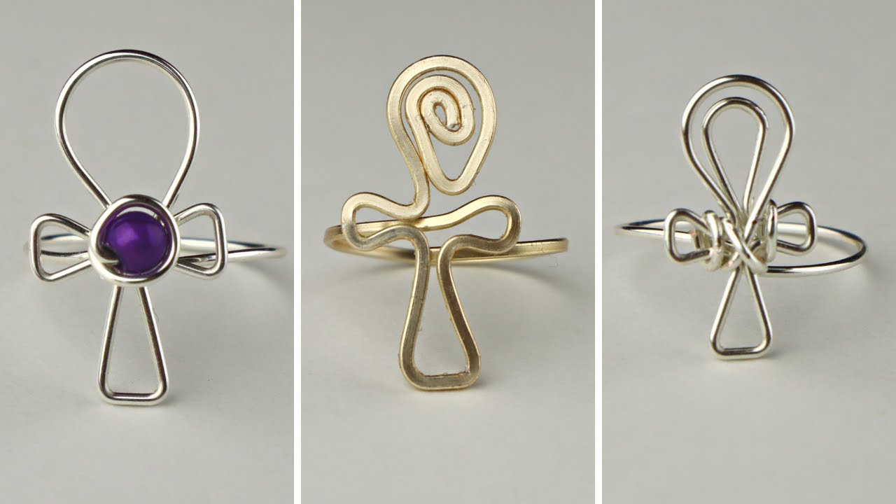 Wire Ankh Ring Jewelry Making Tutorial