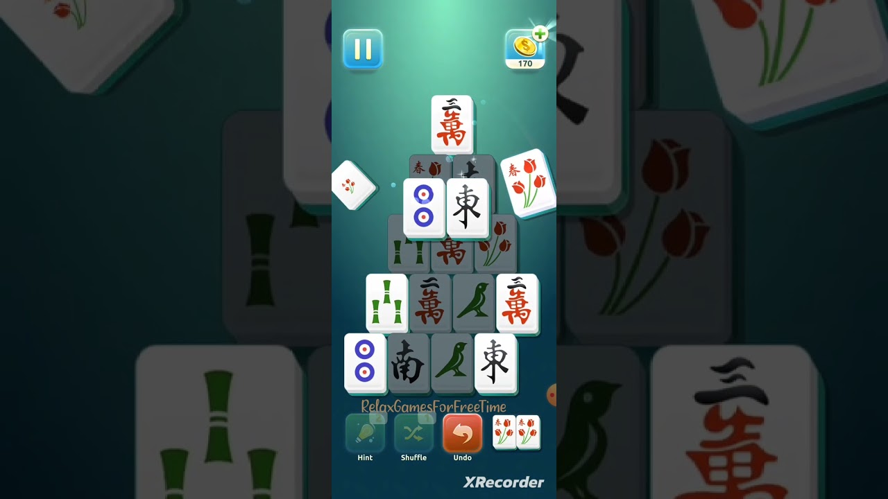 Mahjong Solitaire Games - pair matching puzzle brain relaxing game - Lets Start Level 3 gameplay