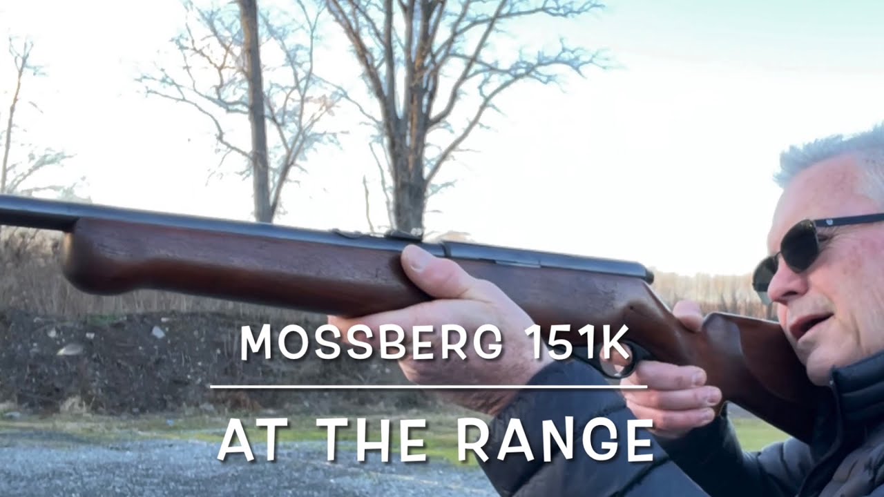 1950&rsquo;s Mossberg 151k semi auto 22lr rifle at the range. Federal Automatch & Aguila super extra