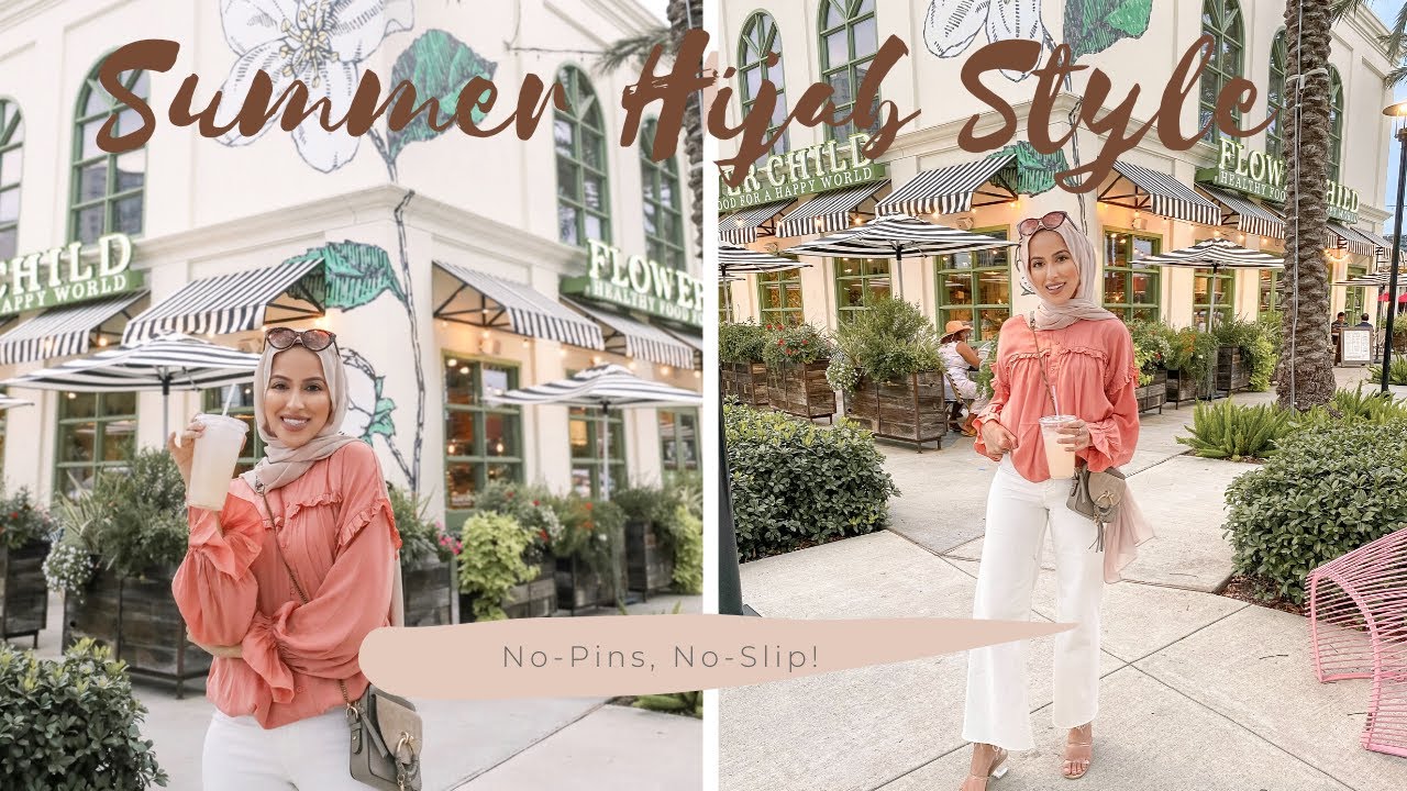 Breathable, Loose Summer Hijab Tutorial