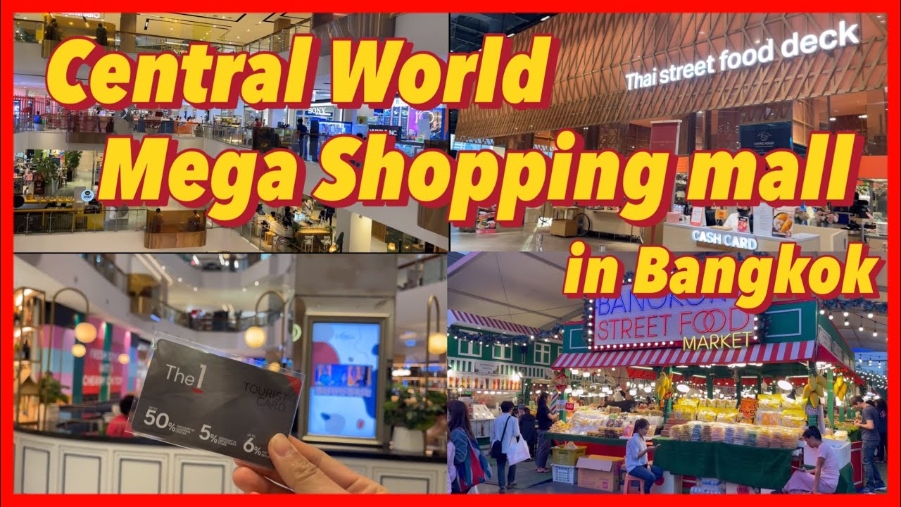 [🇹🇭4K] Central World Bangkok Thailand | Mega Shopping Mall in Bangkok | Walking Tour