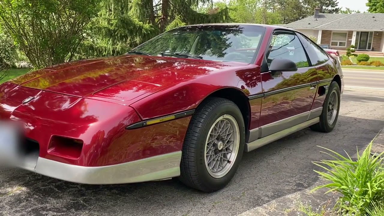 1987 Pontiac Fiero GT For Sale