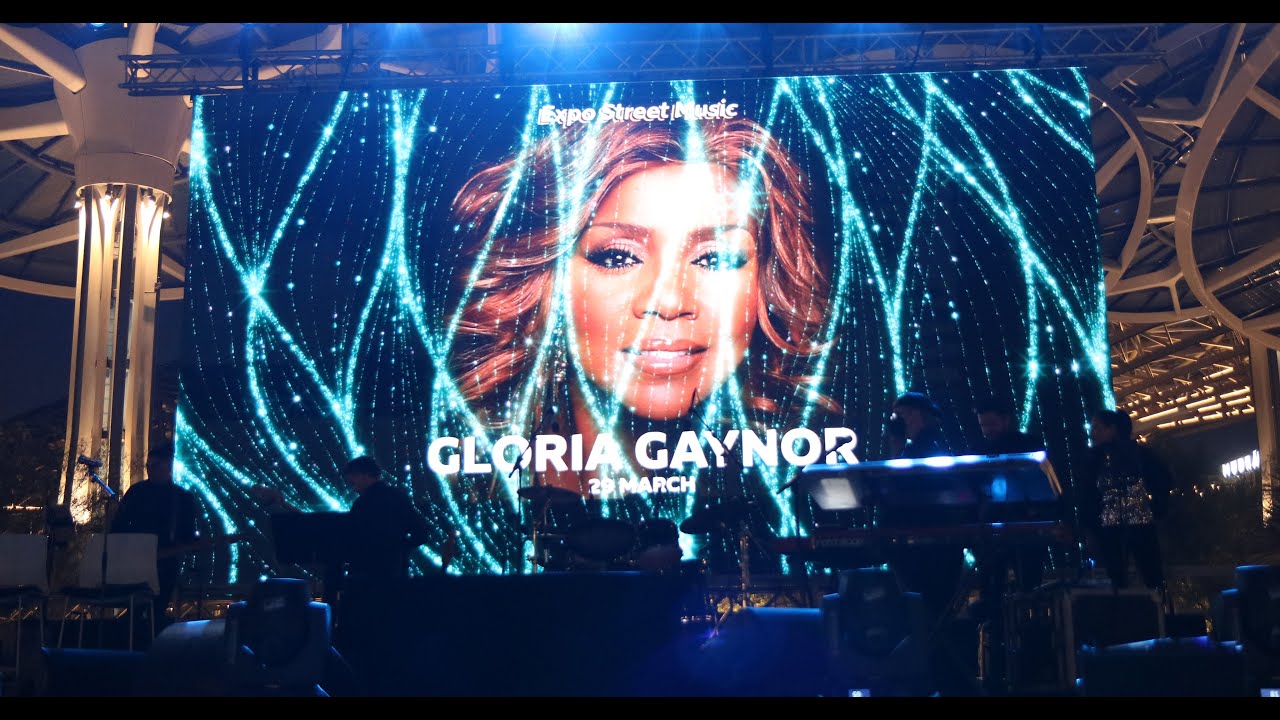 Gloria Gaynor Live @ Expo 2020 Dubai #gloriagaynor #expostreetmusic #jazz #pop #grammywinner