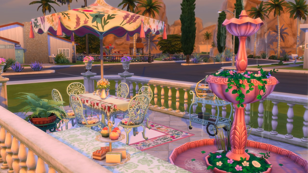 Ep# 486   Garden Party     The Sims 4 Gallery - Rooms