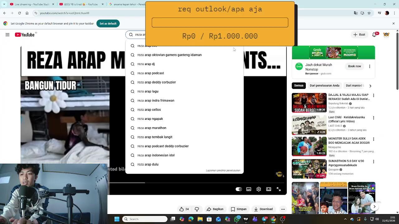 roasting yb is tired? ada suara kentut lagi di awal video