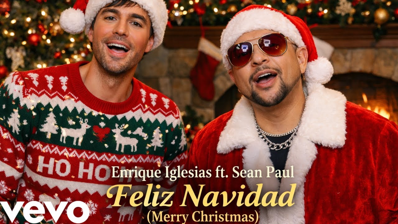 Enrique Iglesias ft Sean Paul - FELIZ NAVIDAD MERRY CHRISTMAS - Christmas Song