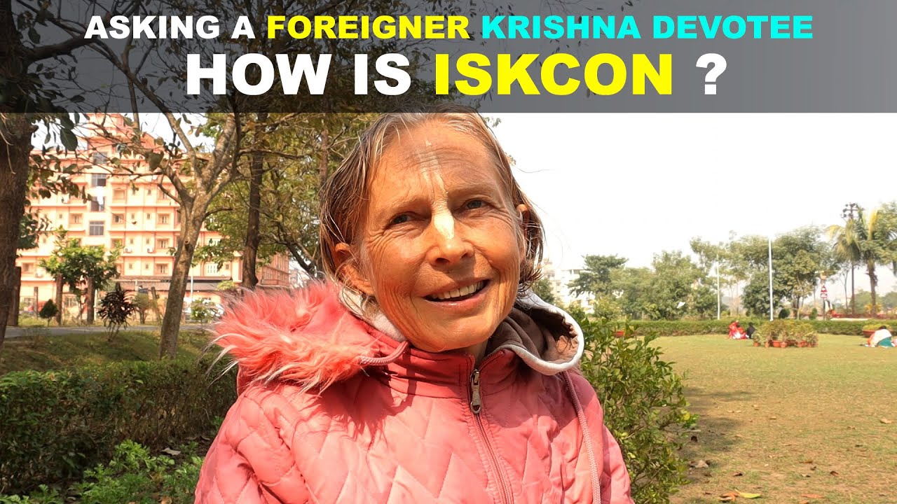 Asking a Foreigner Krishna Devotee - 