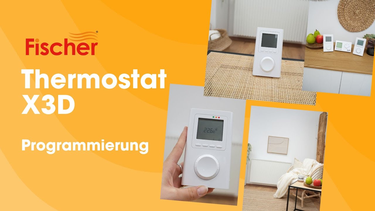 X3D Thermostat Programmieren