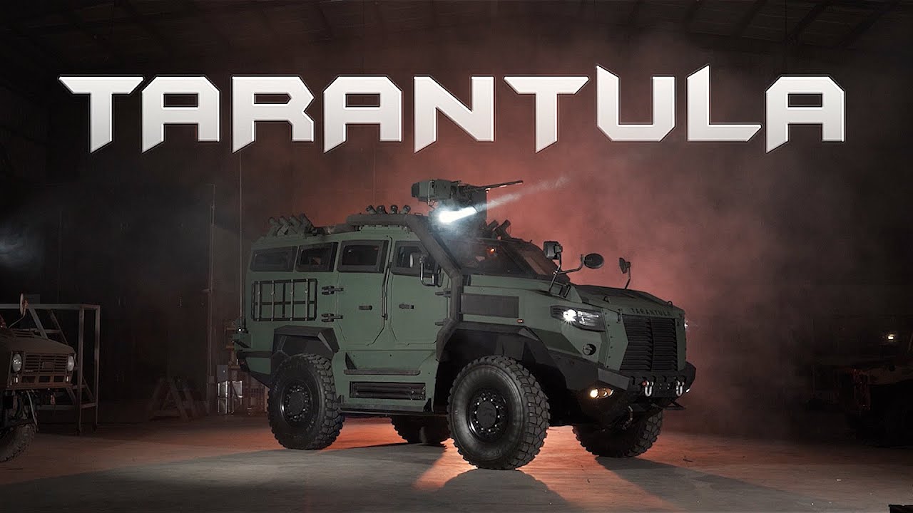 MILDEF TARANTULA HMAV 4X4 - KERETA PERISAI BUATAN MALAYSIA!