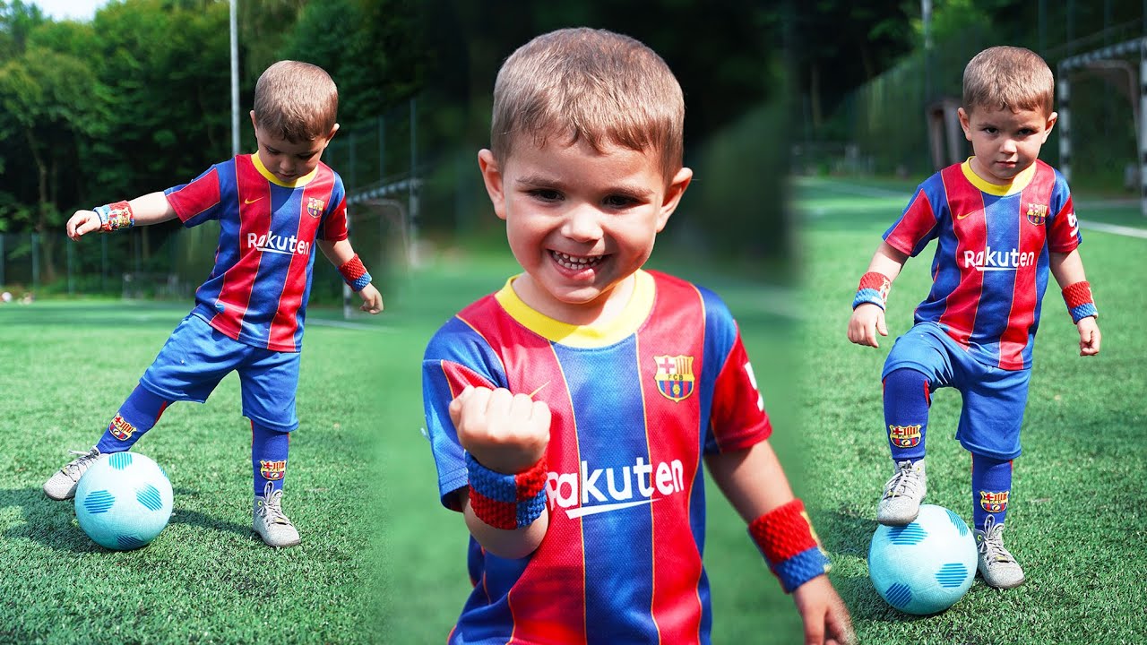 Fun Football Body Feint Drills for 3-Year-Olds: Dribbling and Changing Direction