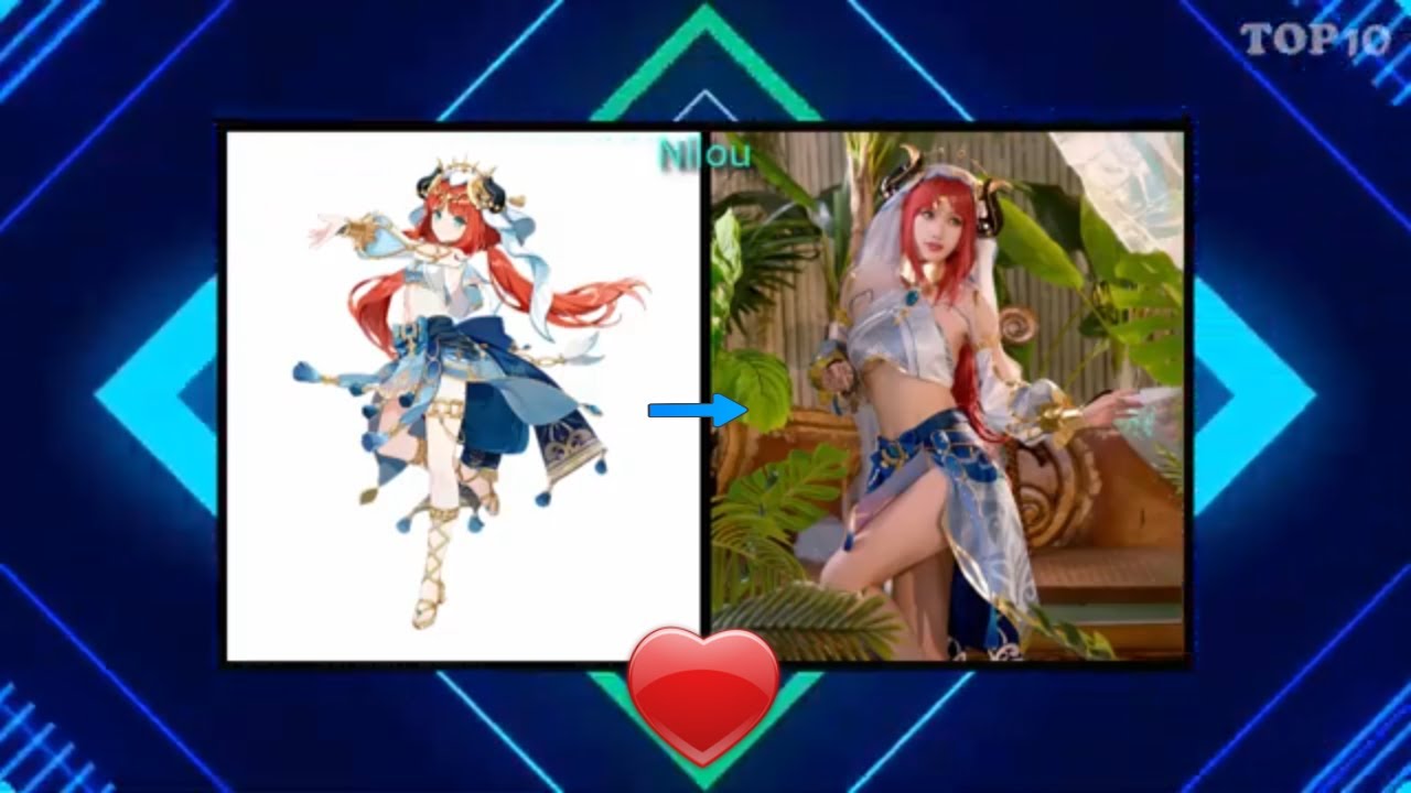Genshin Impact Characters in Real Life (Part 2)  | TOP 10