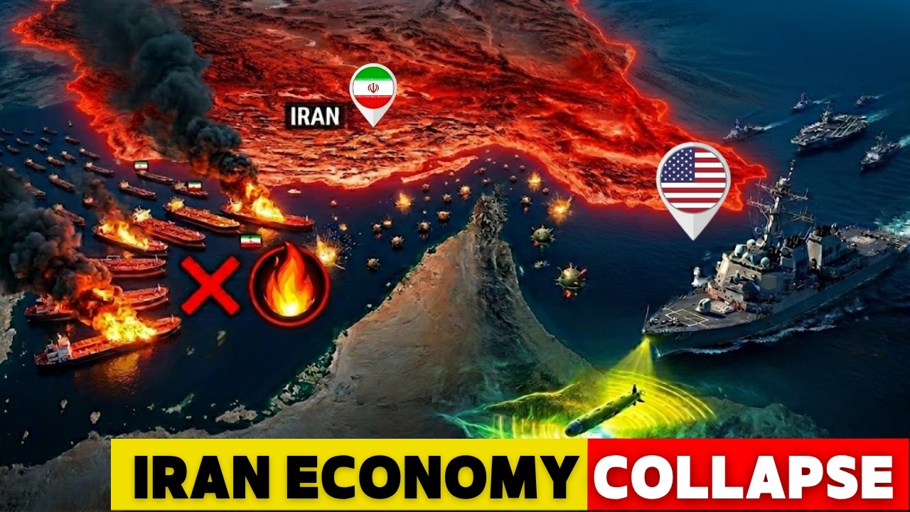 ВМС США только что применили нечто ЖЕСТОКОЕ... 70% иранской нефти теперь обречены.