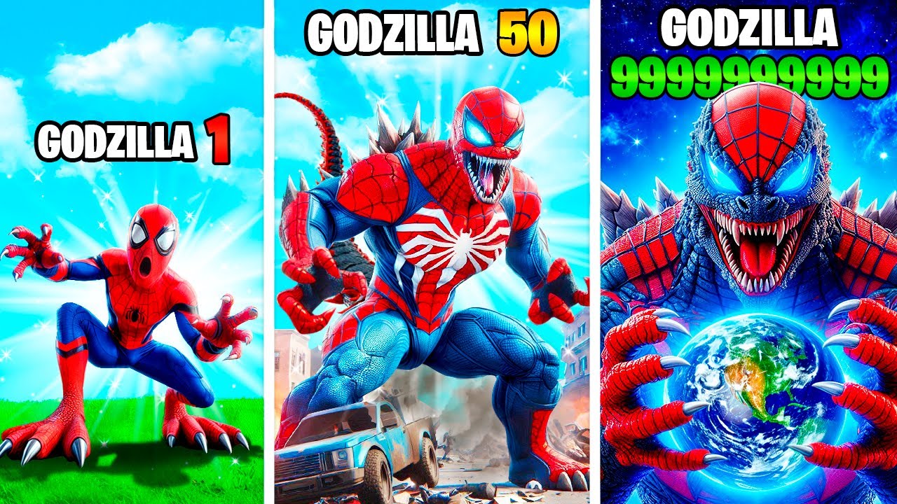 Upgrading to Godzilla SPIDERMAN in GTA 5
