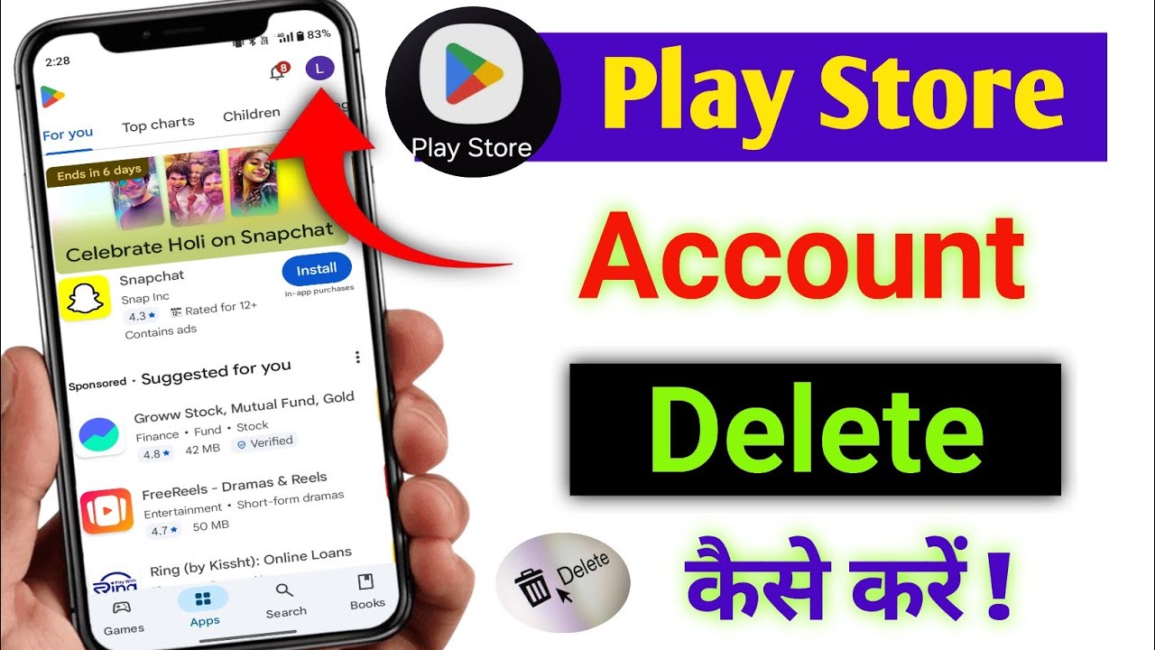 Play Store Account Delete Kaise Kare? 2026 Ka Sahi Aur Safe Tarika | Google Account Remove