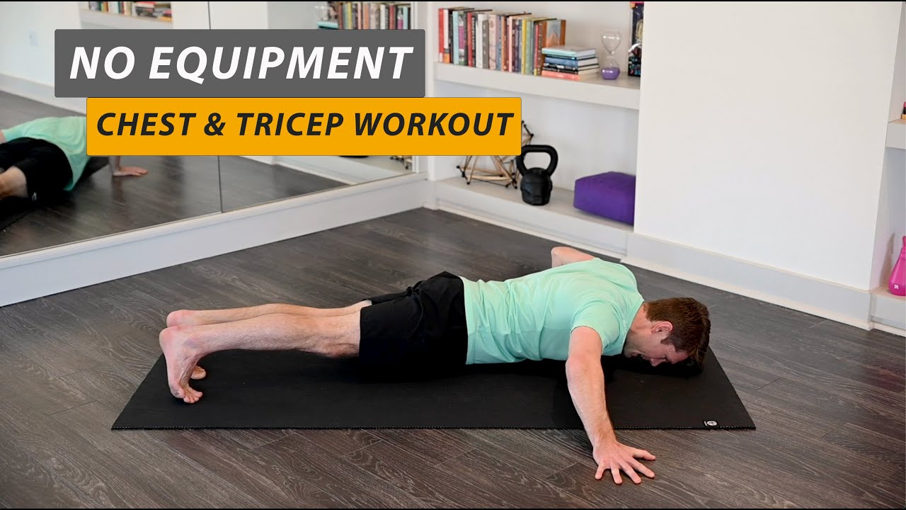 Bullworker: No Equipment Chest & Tricep Workout