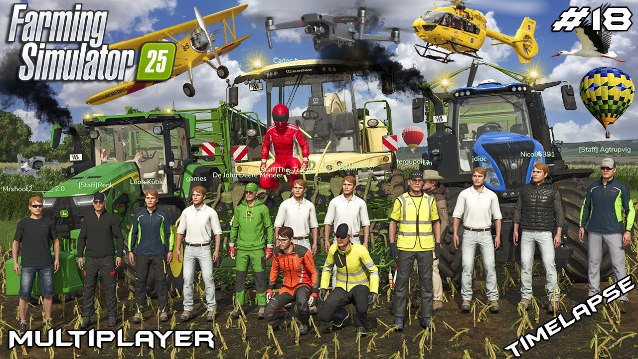 GIANT MAIZE SILAGE HARVEST - 52HA | Oak Bridge Farm | Farming Simulator 25 Multiplayer | Episode 18
