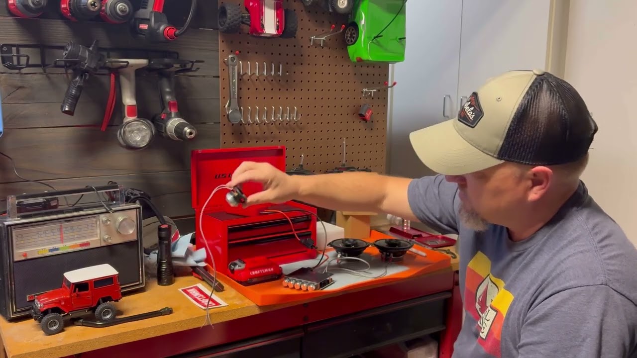 Tool box bluetooth speaker components 