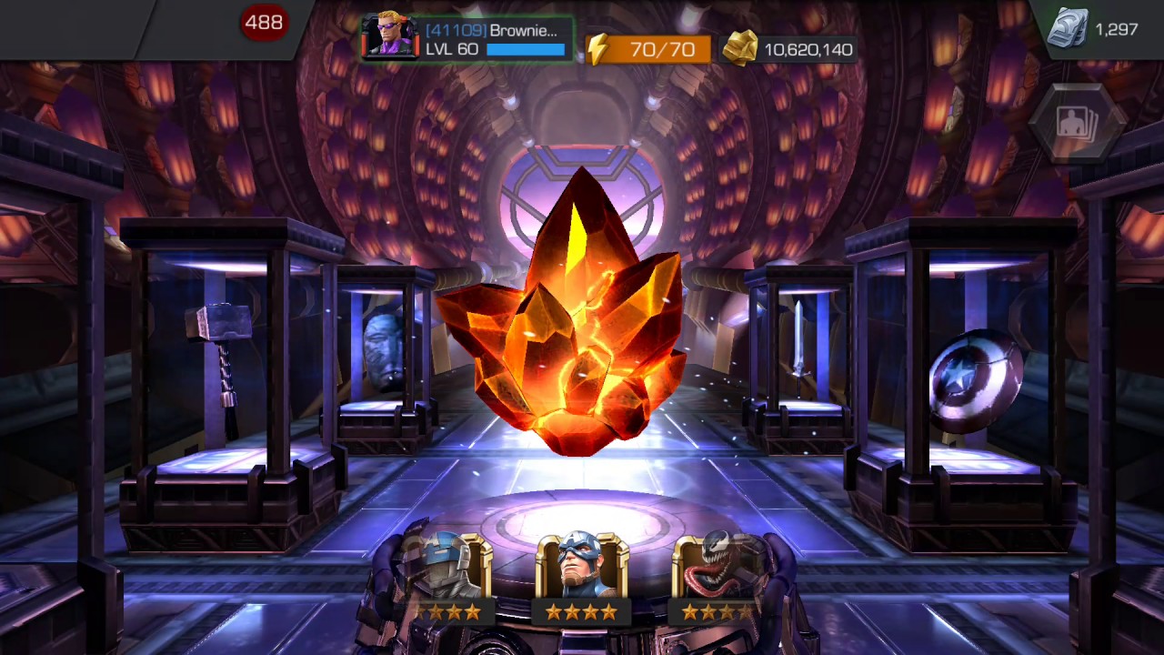 Marvelous Crystal opening and 4 star Crystal.! Marvel contest of champions