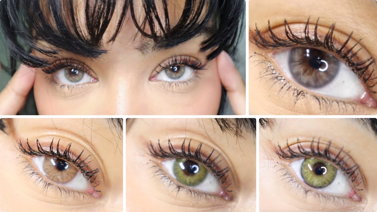 TOP 5 AFFORDABLE CONTACTS (For Dark Eyes) 😍 My Just4Kira Favorites