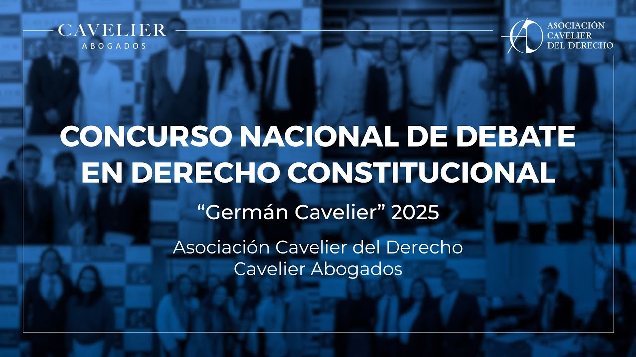 CONCURSO NACIONAL DE DEBATE EN DERECHO CONSTITUCIONAL 