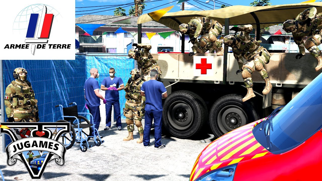 [GTA 5 LSPDFR] ARMÉE EN RENFORT POUR LE CONFINEMENT