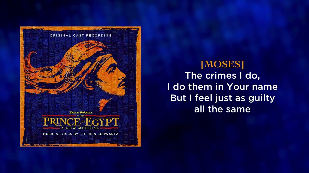 For the Rest of My Life - Prince of Egypt Karaoke