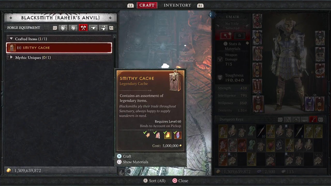 Hidden armory