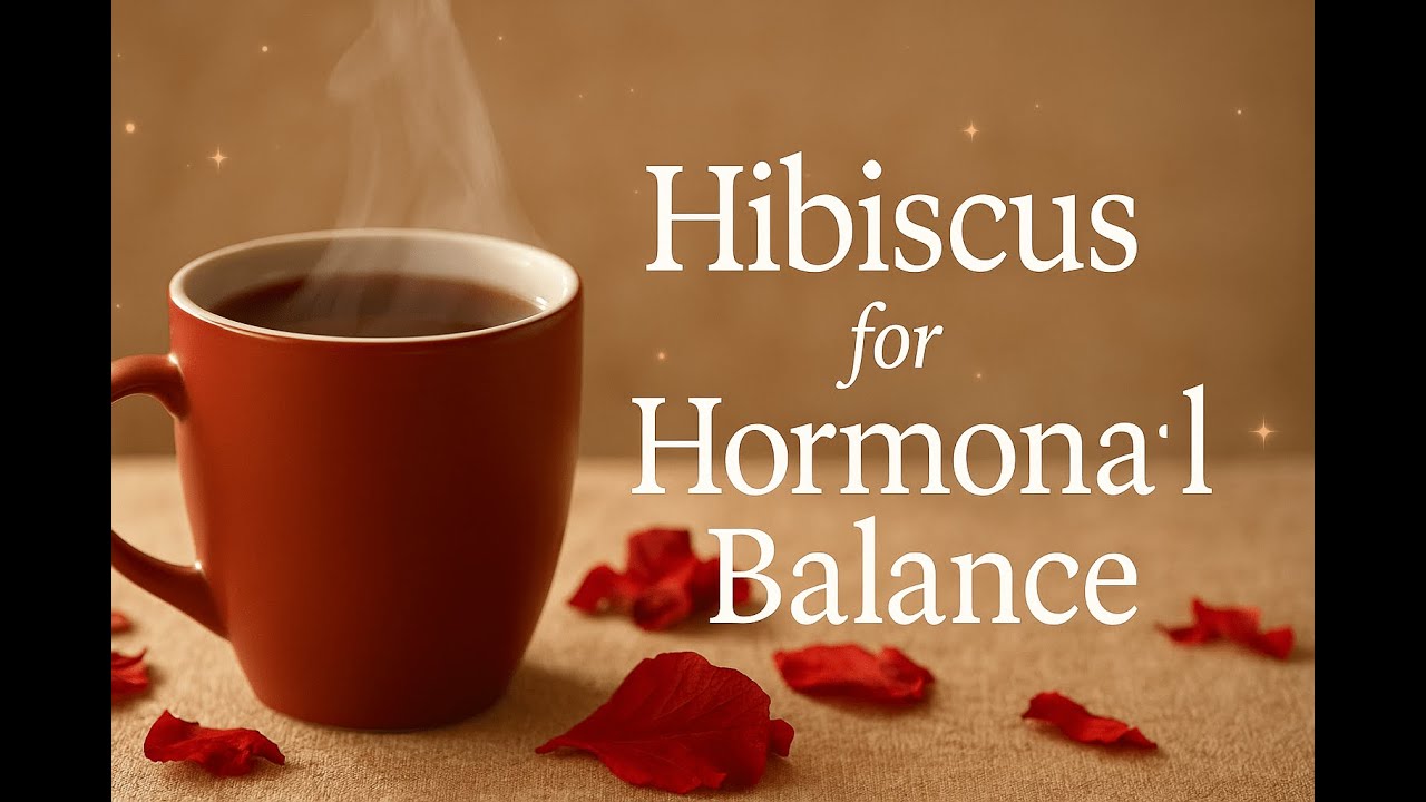 Hibiscus Tea for Hormonal Balance, Menopause Support & Emotional Calm