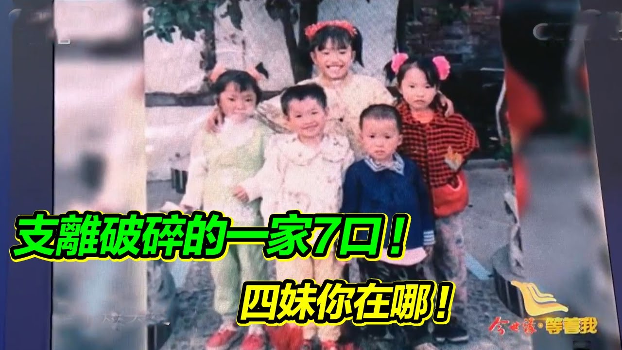 幸福的一家7口 爸爸去世後 整個家支離破碎 那荷塘月色下 是最幸福的回憶【等着我】