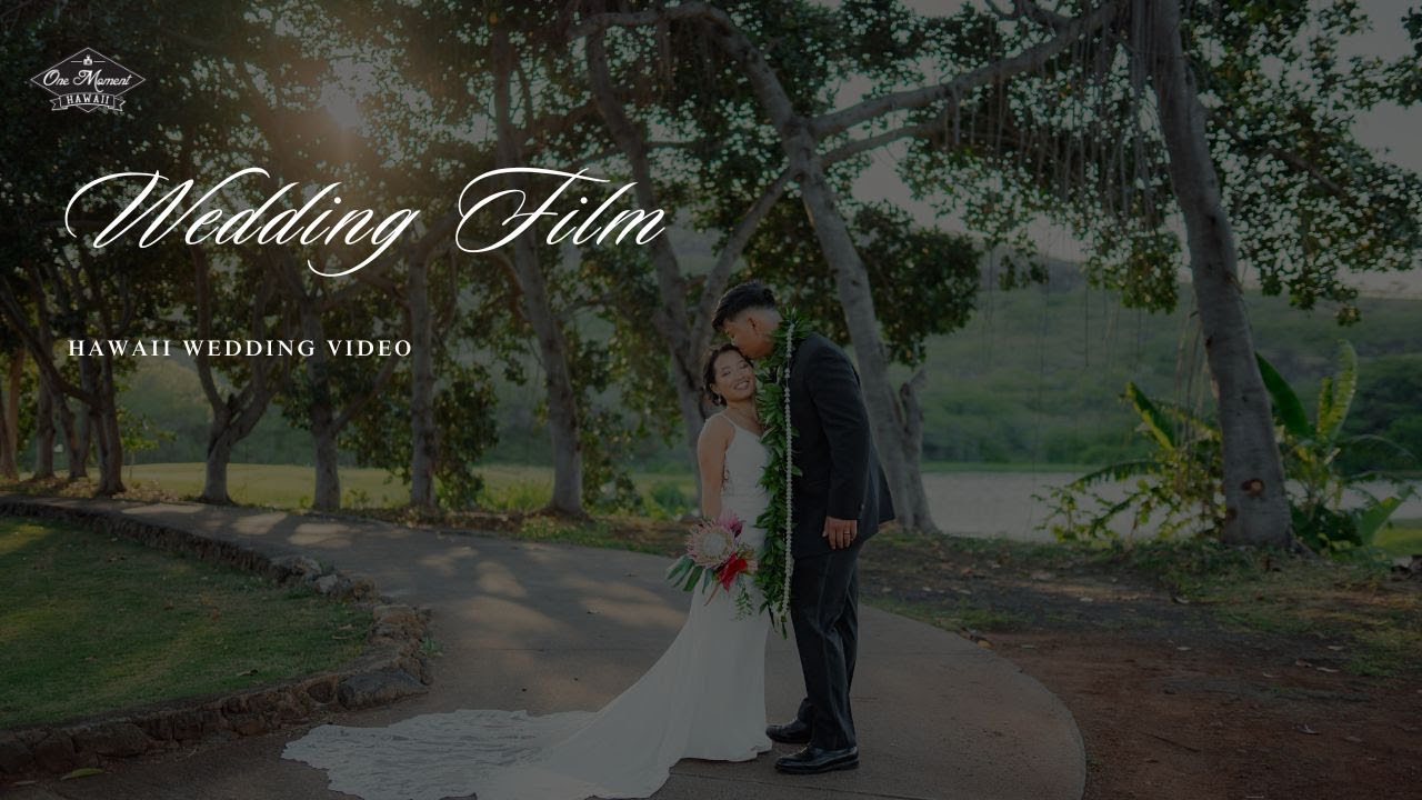Romantic Oahu Church Wedding & Honolulu Country Club Reception | Hawaii Wedding Video