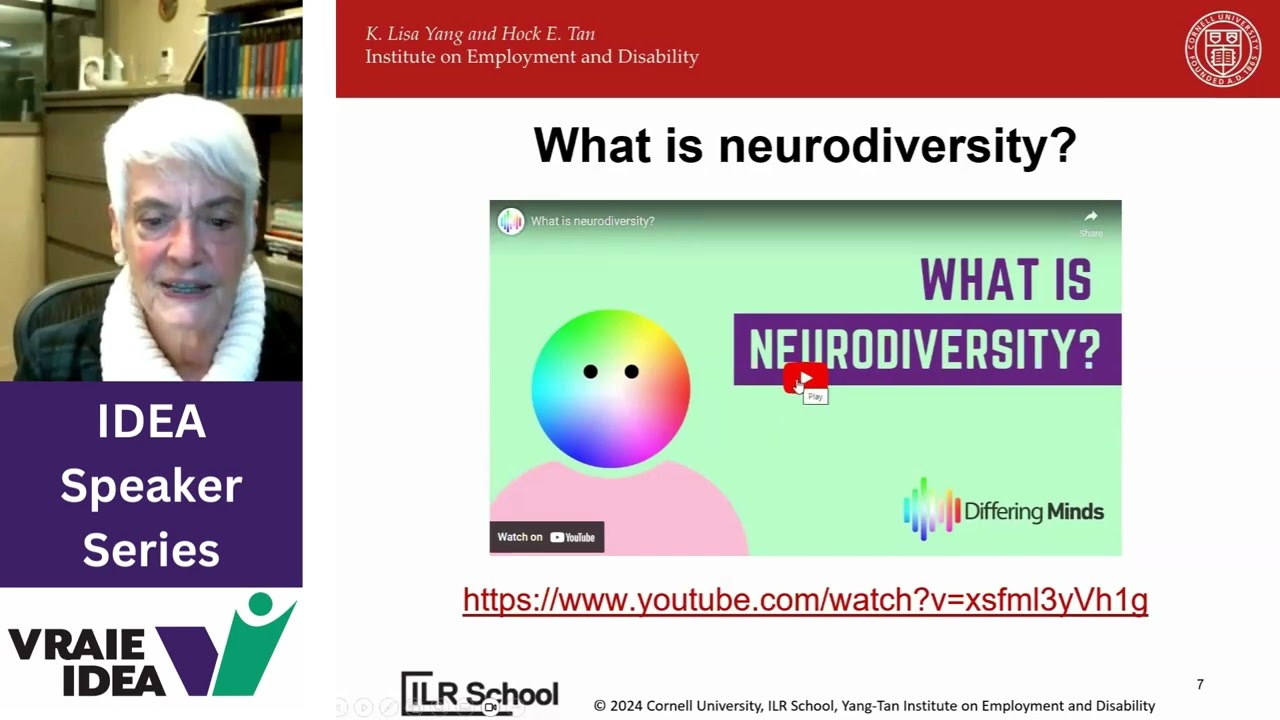 IDEA Speaker Series: Neurodiversity in the Workplace