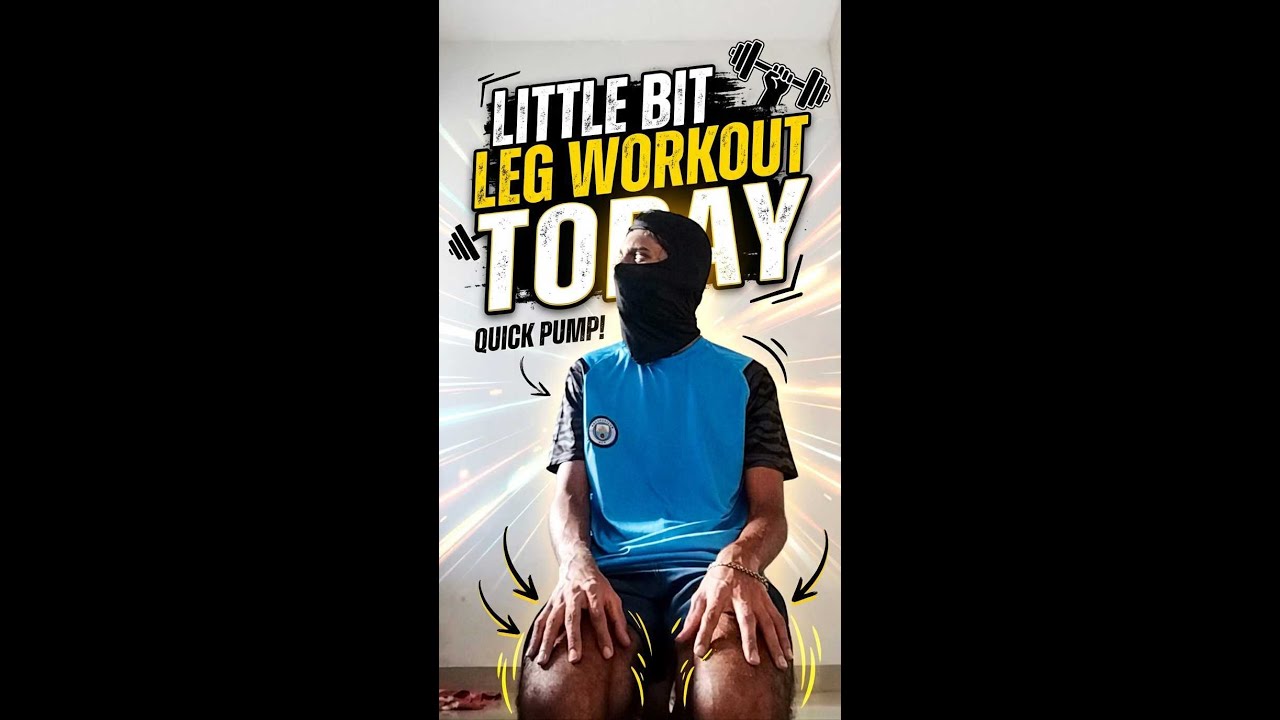Build  Powerful Legs at Home |No Gym Needed Beginners 🦿🦾💪🏻🔥 