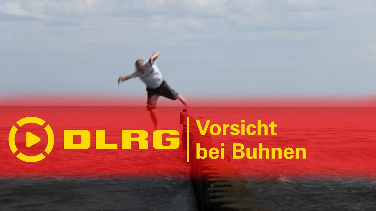 DLRG | Vorsicht bei Buhnen