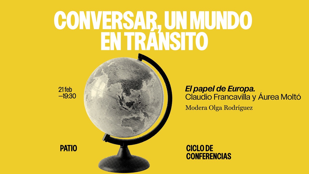 El papel de Europa. Claudio Francavilla y Áurea Moltó