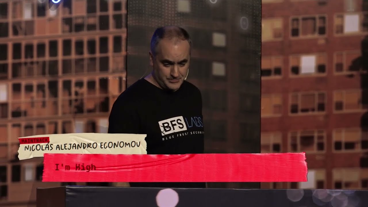 I&rsquo;m High - Nicolas Economou - Ekoparty 2023