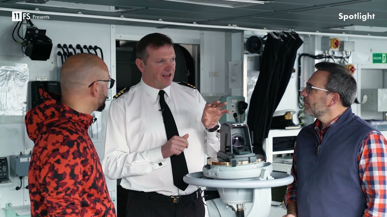 Lessons in leadership with HMS Dragon's Commanding Officer Giles Palin | Spotlight
