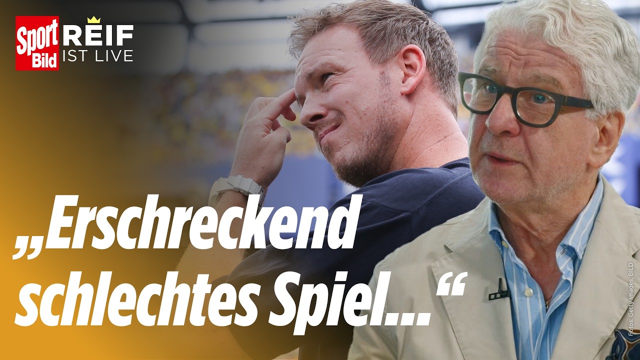 Pleite gegen Ecuador: Reif-Abrechnung mit den DFB-Stars | Reif ist Live