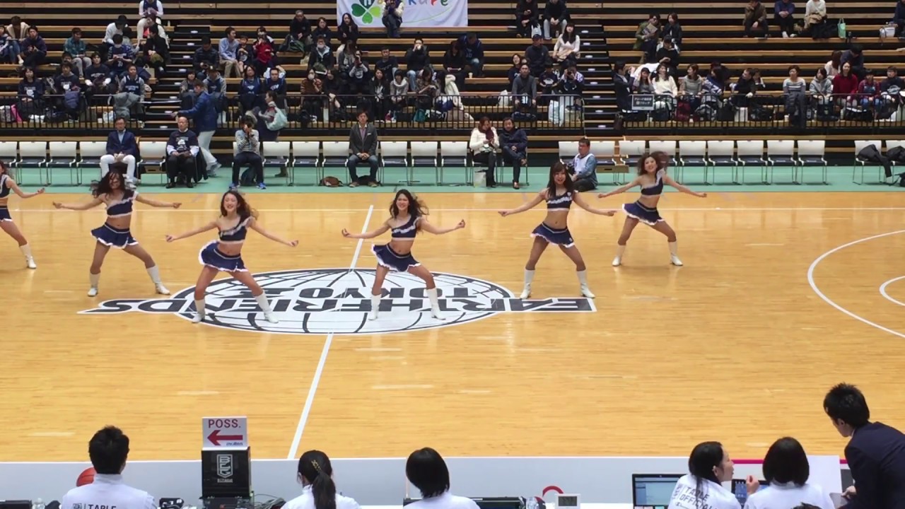 アースフレンズ東京Z チアリーダー Zgirls ハーフタイムパフォーマンス
