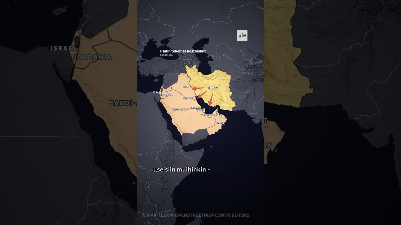 T&auml;m&auml; iskuista Iraniin tiedet&auml;&auml;n nyt