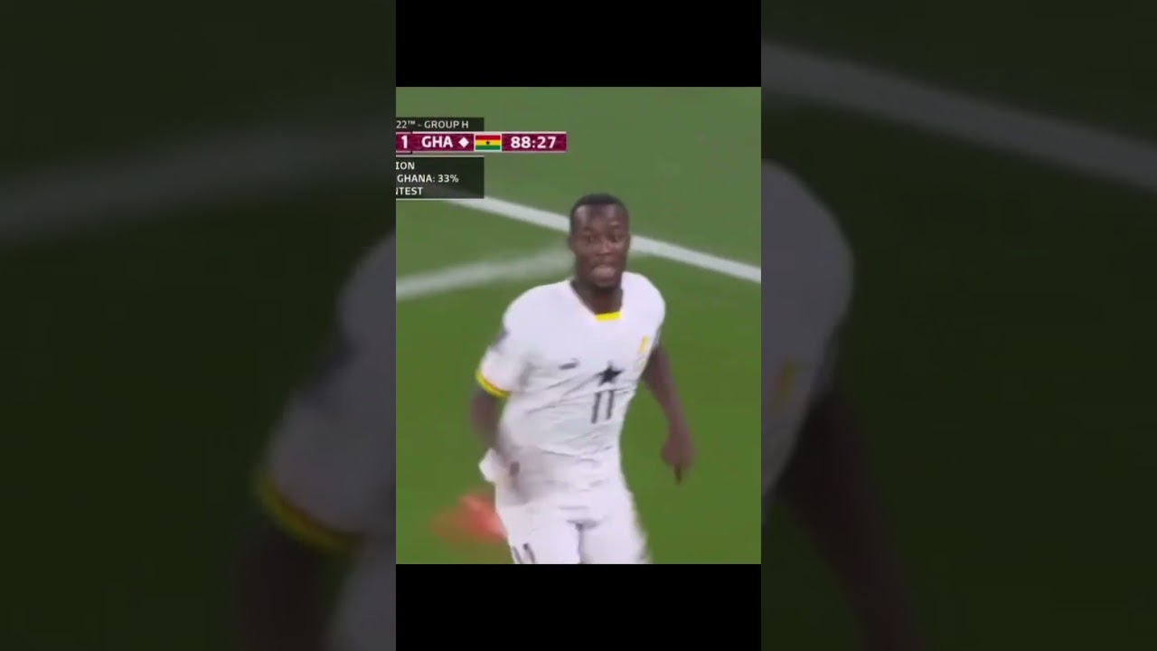 Ghana 🇬🇭 Player Does Sui Celebration - (Happy Thanksgiving!) - #shorts