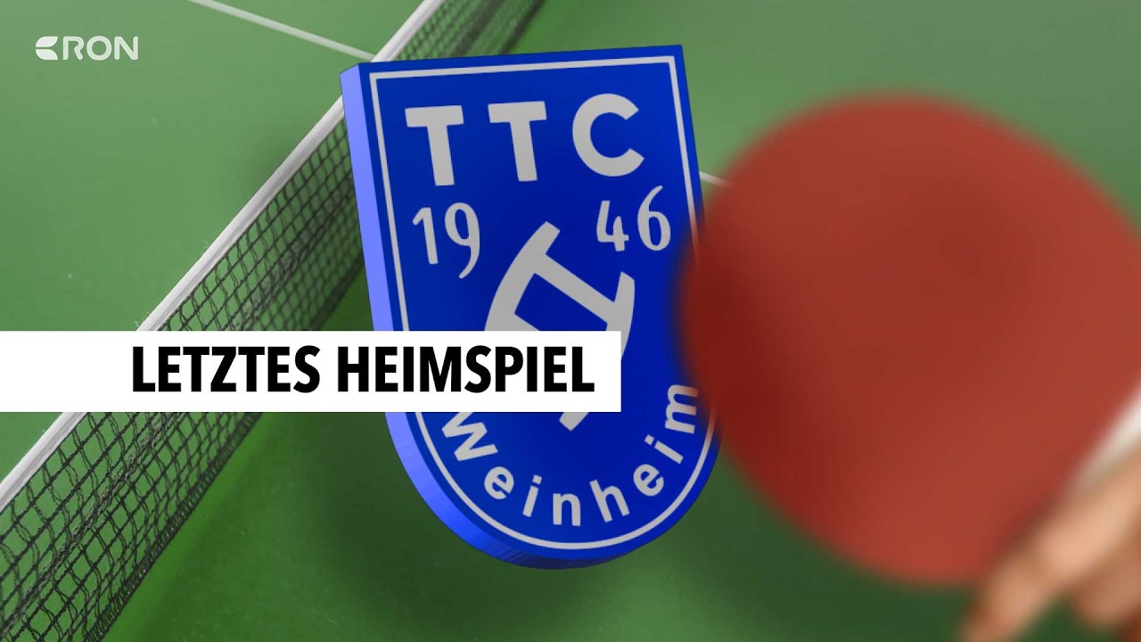 Der TTC Weinheim liefert sich ein packendes Duell | RON TV