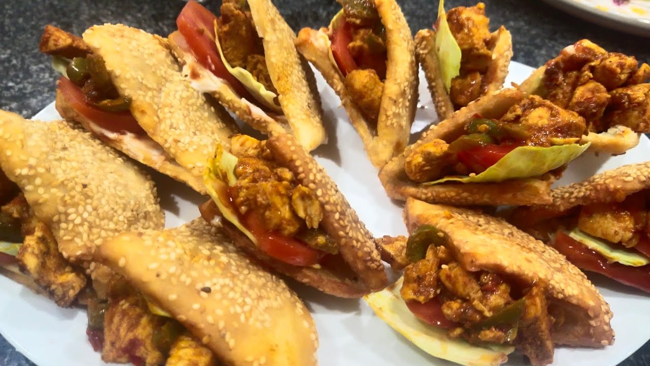 Chicken Tikka Pocket Recipe By 😋🤤 Easy Recipe With Me 😊