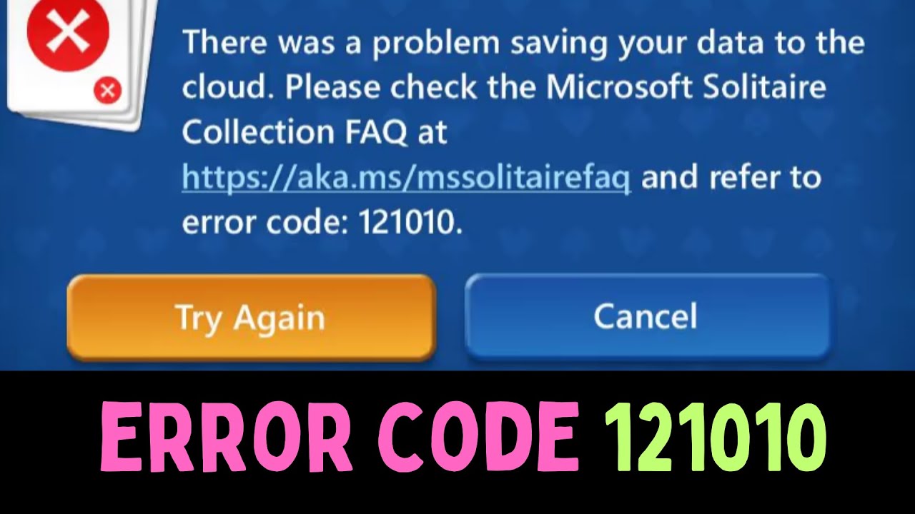 How To Fix Error Code 121010 in Solitare On Windows 11