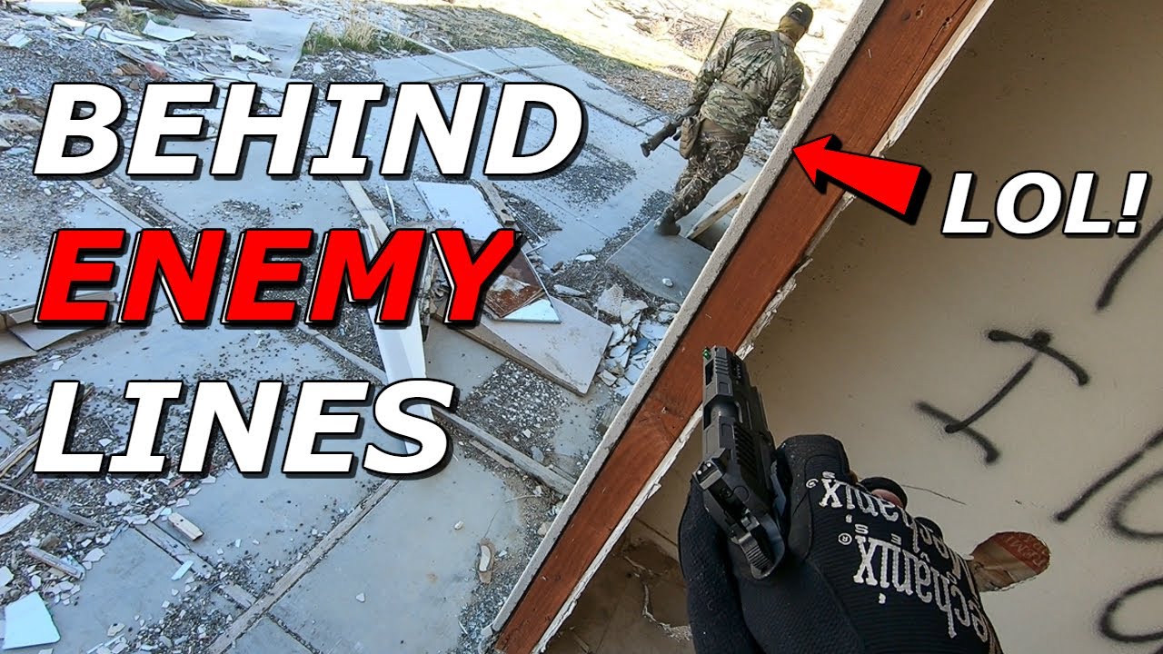 Airsoft Milsim Gameplay Behind Enemy Lines! Battle for Los Angeles 2020