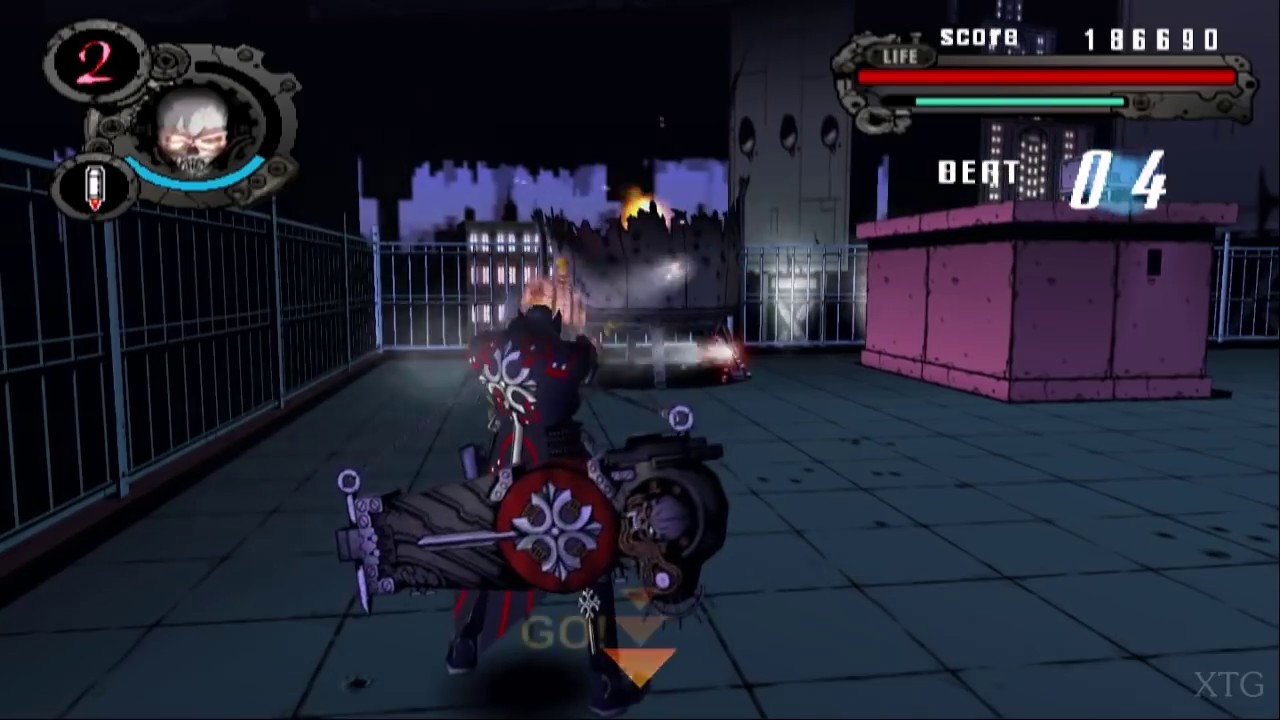 Gungrave PS2 Gameplay HD (PCSX2)